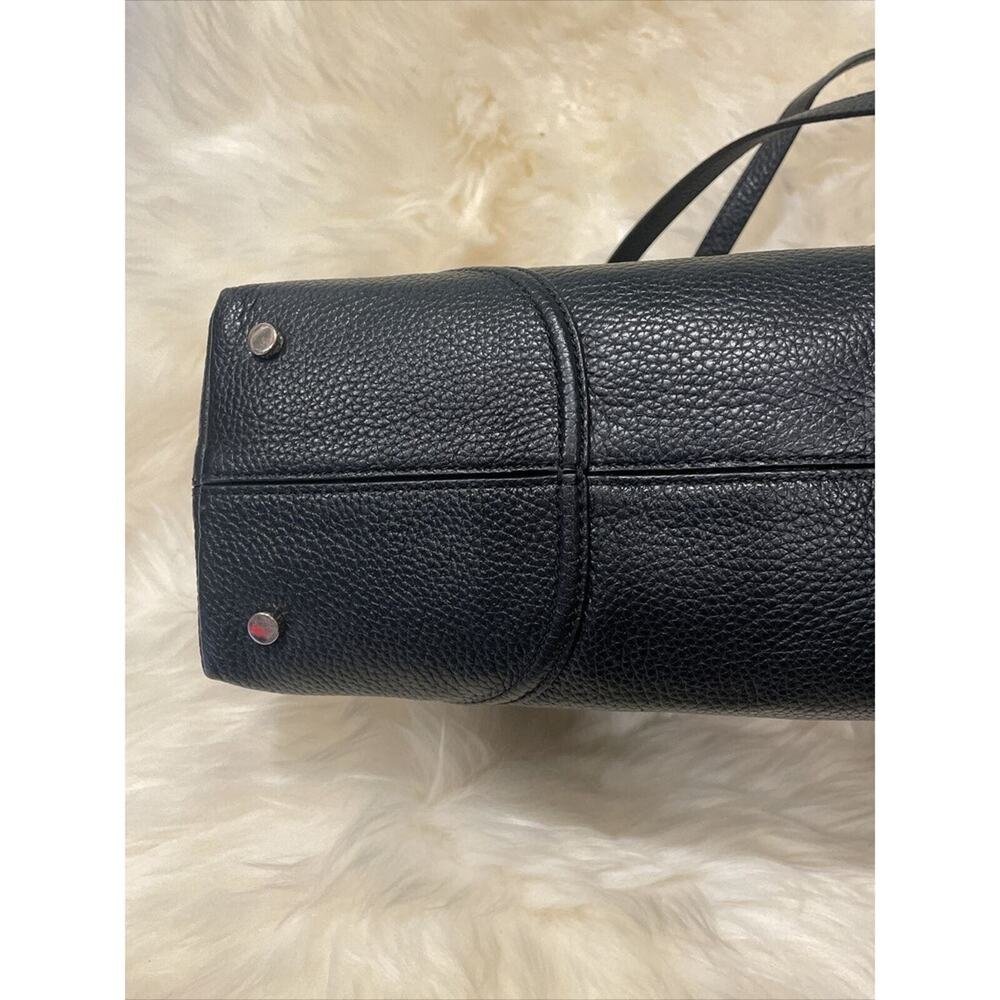 Kate Spade New York Carolyn Black Pebble Leather Shoulder Bag / Purse - Picture 5 of 8